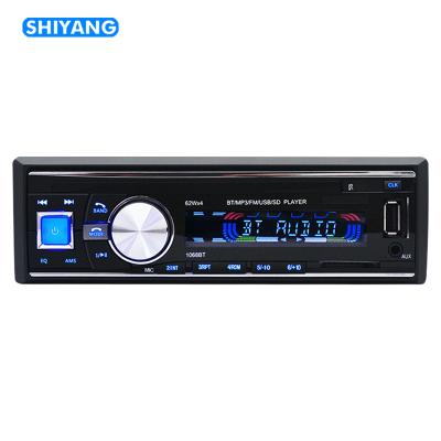 China High Power SHIYANG BT Call FM Adapter WMA/AUX/USB/SD High Quality Handsfree Car Stereo Radio 1068 mp3 player for sale