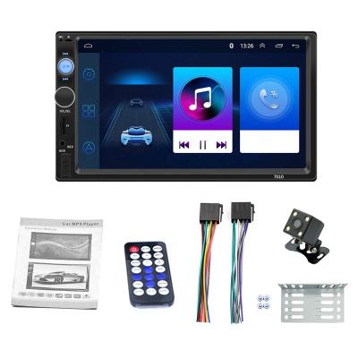 China BT 7 inch stereo call display reversing image gift rearview camera 12V car mp5 radio handsfree audio player for sale