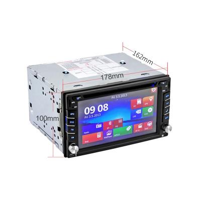 China Universal GPS SHIYANG 12V-24V 6.2 Inch Reversing Image RDS/AM/BT Reversing Image RDS/AM/BT Resistive Car DVD Navigation Machine178 for sale