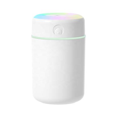 China 2021 Car Gifts Newest Color Cup Humidifier Led Air Humidifier Air Fresheners Perfume Diffuser Atomizer Ultrasonic Humidifier for sale