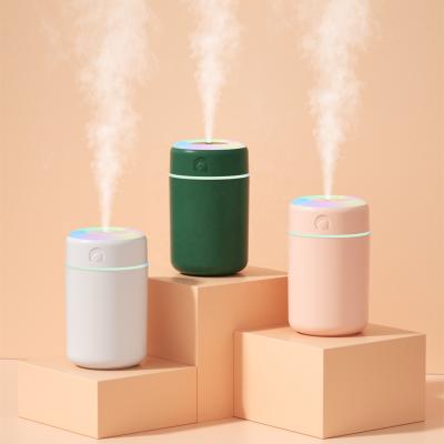 China Hot Selling Product H20 Mini Car Humidifier Portable Air Freshener Aroma Diffusers Portable Humidifier Diffuser with Night Lights for sale