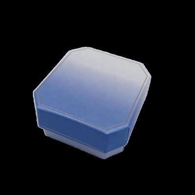 China Recyclable Personalization Affordable Octagonal Paper 2pc Jewelry Box For Necklace Stud Earring Ring Pendant Bracelet for sale