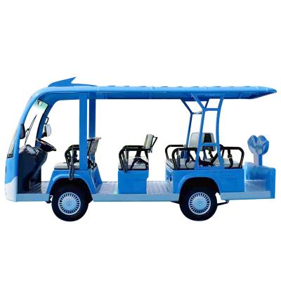 China L111d-F-Cute 11 Pass Luxury Style Small Bus Golf Golf Battery Wholesale Electric Sightseeing Car Mini Car for sale