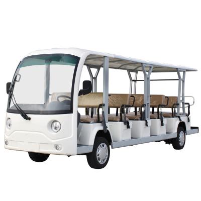 China 17 Pass L117D-2 Small Bus Golf Golf Battery Luxury Electric Sightseeing Small Passenger Car Mini Car for sale