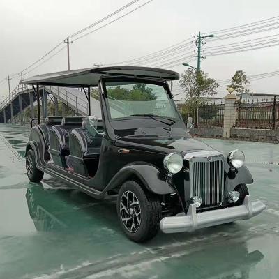 China Luxury Seats Coach Fy-Gd-8 A-B Electric Classic Sightseeing 8 Vintage Tourist Car for sale