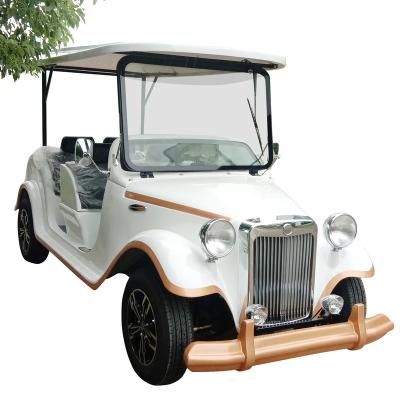 China 4seats Electric Classic Sightseeing Car Fy-Gd-4c-W Vintage Luxury Sightseeing Car With CE Certificate for sale