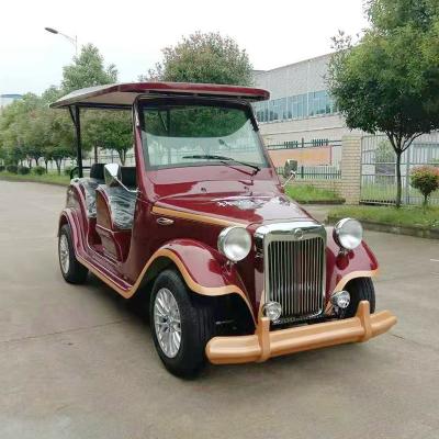 China 6seats Fy-Gd-6c Classic Vintage Electric Sightseeing Car Luxury Sightseeing Car With CE Certificate for sale