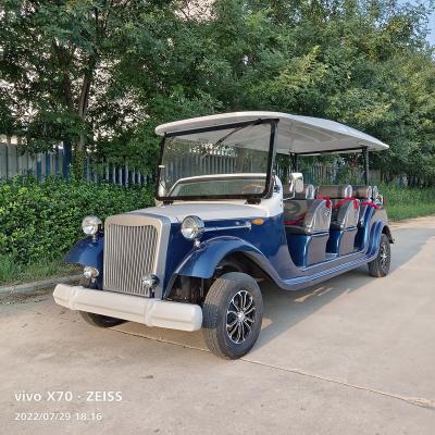 China 6seats Fy-Gd-6c Classic Vintage Electric Sightseeing Car Luxury Sightseeing Car With CE Certificate for sale