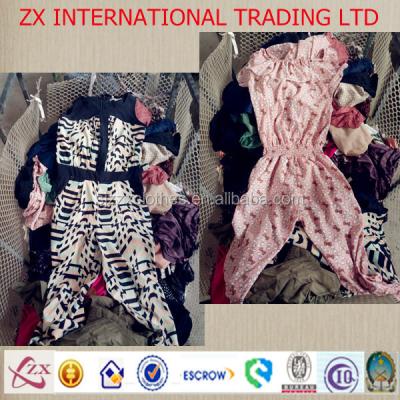 China Polyester / Cotton Used Apparel And Footwear Export Factory In Bales for sale