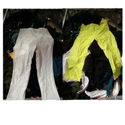 China High Grade Occasion Clothes High Fashion Quality Used Clothing Women Men Pants Clothes for sale