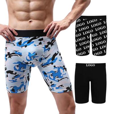 China Wholesale custom oversized printed men's boxing underwear men's boxing underwear antibacterial size S-3xl for sale