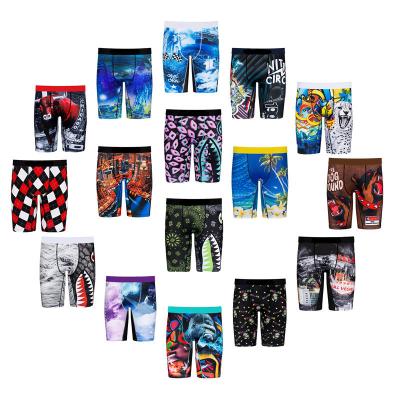 China 2022 Customs Brand Quality Eth Polyester Logo Lingerie Man Antibacterial Middle Shorts Briefs Wholesale Ika Oem Men Underwear Underwear for sale