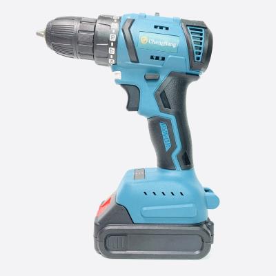 China 80N.m Torque High Power Lithium Cordless Impact Drill Hand Drill Rechargeable High Speed ​​Electric Brushless Electric Screwdriver 10mm for sale