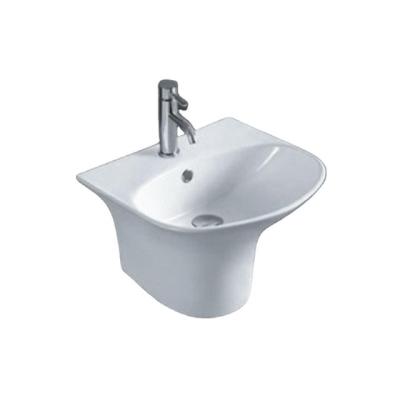 China Modern Design Modern Design Container Bathroom Sink Vanity Hot Sale White Wall Mounted Basin for sale