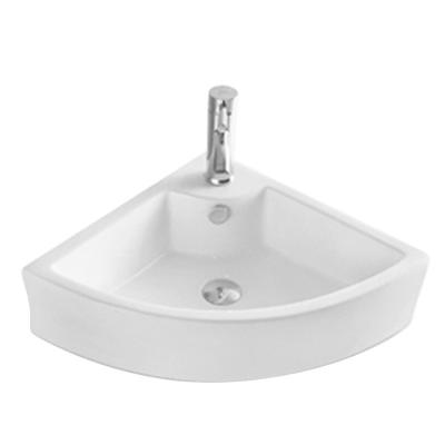 China Small Triangular Bathroom Sink Corner Hole Basin Basin Corner Basin Sink Simple Cheap Clean Easy Price for sale