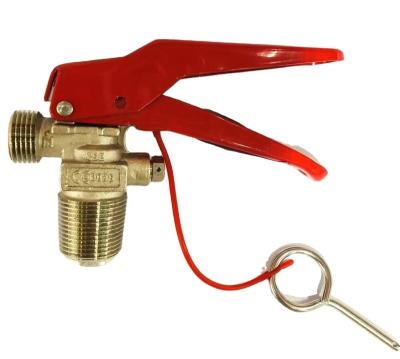 China Copper Alloy CE CO2 Fire Extinguisher Valve for sale