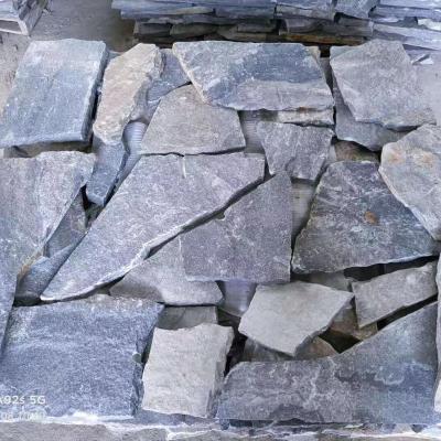 China Modern Mesh Slab Pavers Carpets , Slate Tiles Flooring Used Slab Stone Slate Veneer for sale