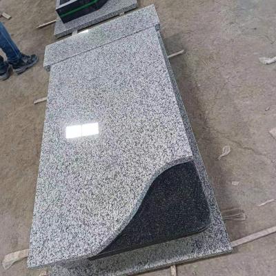 China Jilin Granite Tombstone Headstone Modern Cheap White Monument for sale