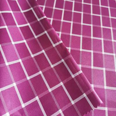 China Sale Tear-Resistant for Men's Suit Shirts Purewater Polyesters Yarn Dye Control Fabric for Fabrics Loved by African Customers for sale