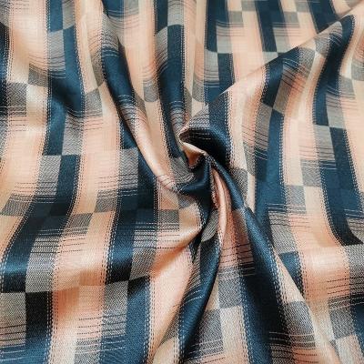 China Hot Selling Shrink-Resistant Coupons Factory Price For Mens Suit Shirts Purewater Polyesters Yarn Dye Control Fabric For African for sale