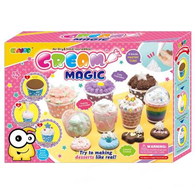 China EBAYRO 2021 Educational DIY Toys Magic Cream Clay Wholesale Ice Cream Crystal Colorful Cream Clay For Kids 714-2AB for sale