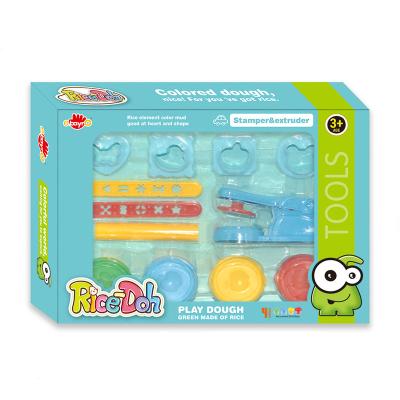 China EBAYRO Clay Mold Toys Educational Modeling Non-Toxic Plasticine Tools Creative Dough Play Toy Rice PlaydohFor Children 955-4E for sale