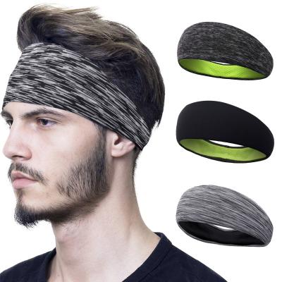 China European and American Amazon hot selling Amaozn style headband yoga fitness headband riding dance running dance with double layers for sale