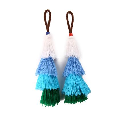 China OEM Casual Welcome Simple Cashmere Yarn Classic Tassels For Clothing for sale