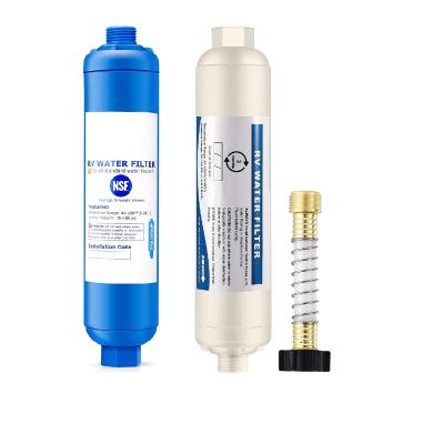 China Removes Minimum 99.9999% Filterwell Marine and RV Camping Water Filter with Garden Hose Protector RV Water Filter for sale