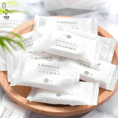 China 20PCS 100%viscose cotton hotel travel nonwoven towel soft outdoor biodegradable compressed family gift nonwoven towel for sale