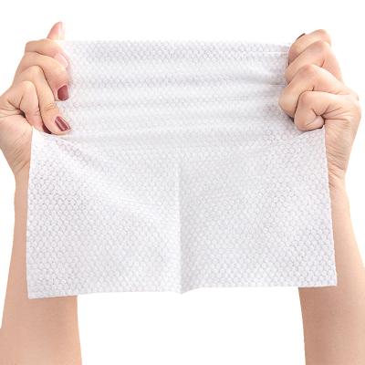 China Disposable Travel Portable Cleaning Towel Thickened Soft Cotton Soft Towel Roll Hair Cosmetic Tissue Disposable Face Towel for sale