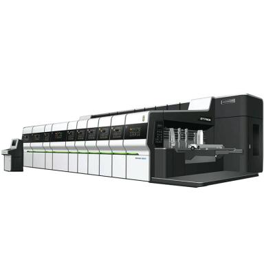 China Full Automatic Flexo Folder Gluer Ffg Box Line Good Quality And Factory Good Price Vacuum Conveying for sale