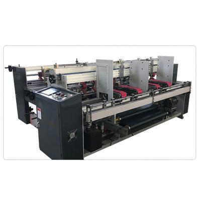 China Food Manufacturers Direct Selling Semi - Automatic Gluing Machine With Double Piece for sale