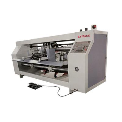 China Top Quality Customizable Food Paper Feeding Room Fully Automatic Vacuum Folder Gluer Machine for sale