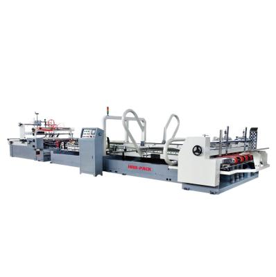 China Food Cheap And High Quality Easy To Operate Full Automatic Folding Folding Gluing Machine for sale