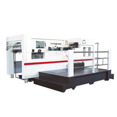 China Hot Selling Automatic Die Cutting Machinery Repair Shops Flaten Creasing Machine With Stripping for sale