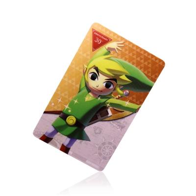 China Amiibo Game ID PVC Contactless NFC NTAG215 RFID Rewritable Card for sale