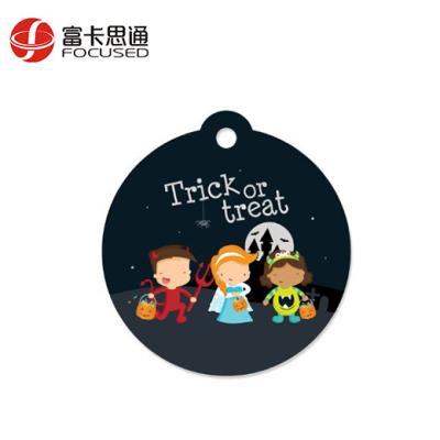 China Non Standard Membership Management RFID QR Code 13.56 MIFARE NFC Tags Loyalty Card for sale