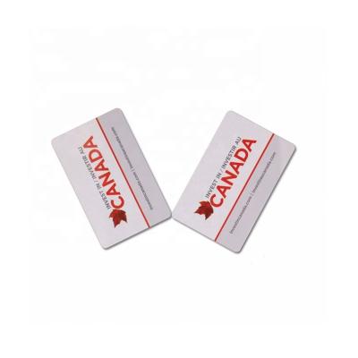 China Glossy Matted Finish Frosted Long Range ISO15693 ICODE SLIX NFC Smart RFID Library Card for sale