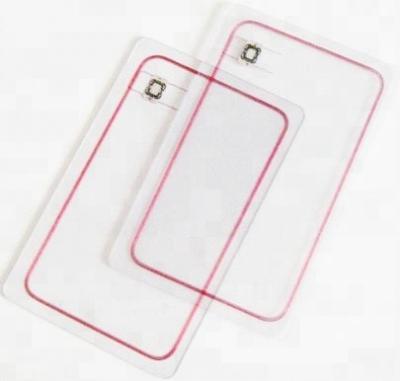 China NFC Business UV RFID Transparent Matte Glossy Frosted 13.56Mhz NTAG213 Spot Key Card for sale