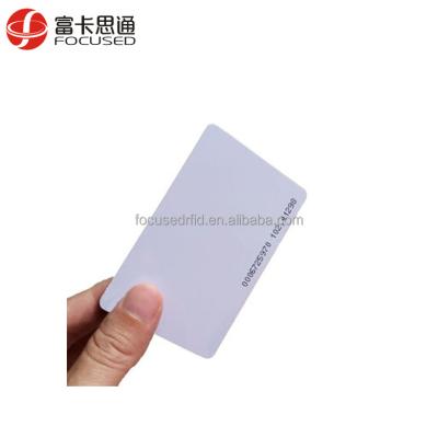 China ID nfc printed NTAG213 NTAG215 rfid plastic blank card for sale