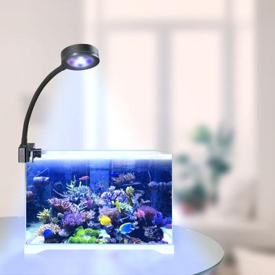 China 18W High Quality Full Spectrum White Blue LED Aquarium Nano Coral Reef Light < 9 gallon for sale