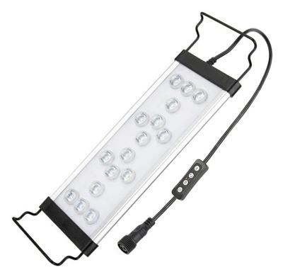 China Popular Aluminum Led Brightness Adjustable Aquarium Lighting Mini Light Aquarium for sale