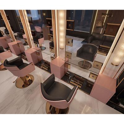 China Retail Store for Modern Customized Jewelry Beauty Cabinet Nail Station Barber Shop Decoration Nail SPA Salon Furniture for Beauty Salon for sale