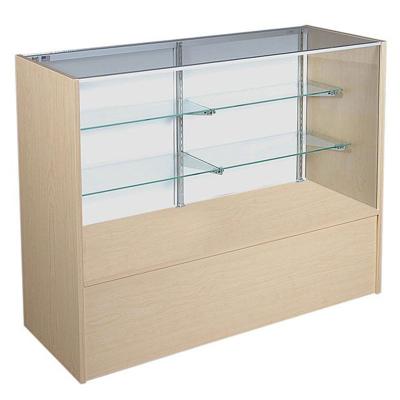 China The unique design hot sale jewelry mobile phone shop retail store the lead glass display cabinet for smoke shop for sale