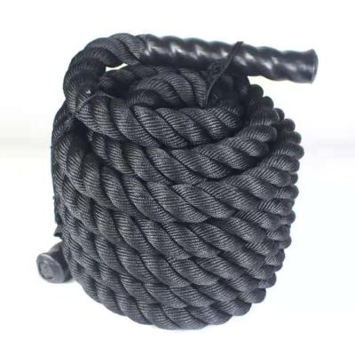 China Nylon Heavy Strength Training Fitness Exercise Rope Durable 38mm Battle Battle Rope for sale