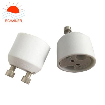 China GU10 screw to MR16 lamp converter, GU10 to G5.3 lamp adapter for sale