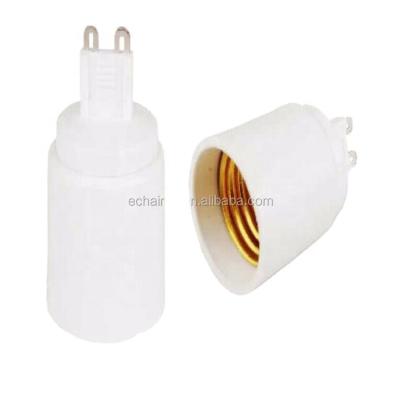 China Hot Sale G9 Screw To E27 Lamp Holder Bulb Adapter Base Led Converter for sale