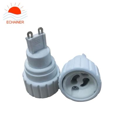 China High Quality G9 Screw On Base GU10 Screw Led Bulb Socket Adapter Converter for sale