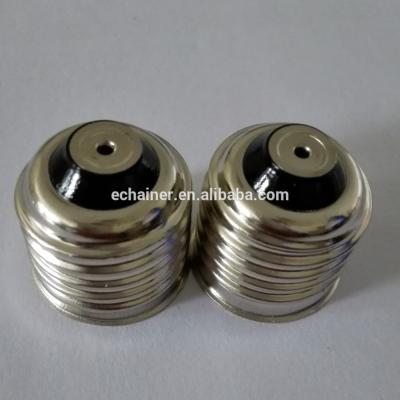 China Screw Screw Caps For Light Bulb Cap E27 Brass Tin-Soldering Electric Lamp Cap for sale